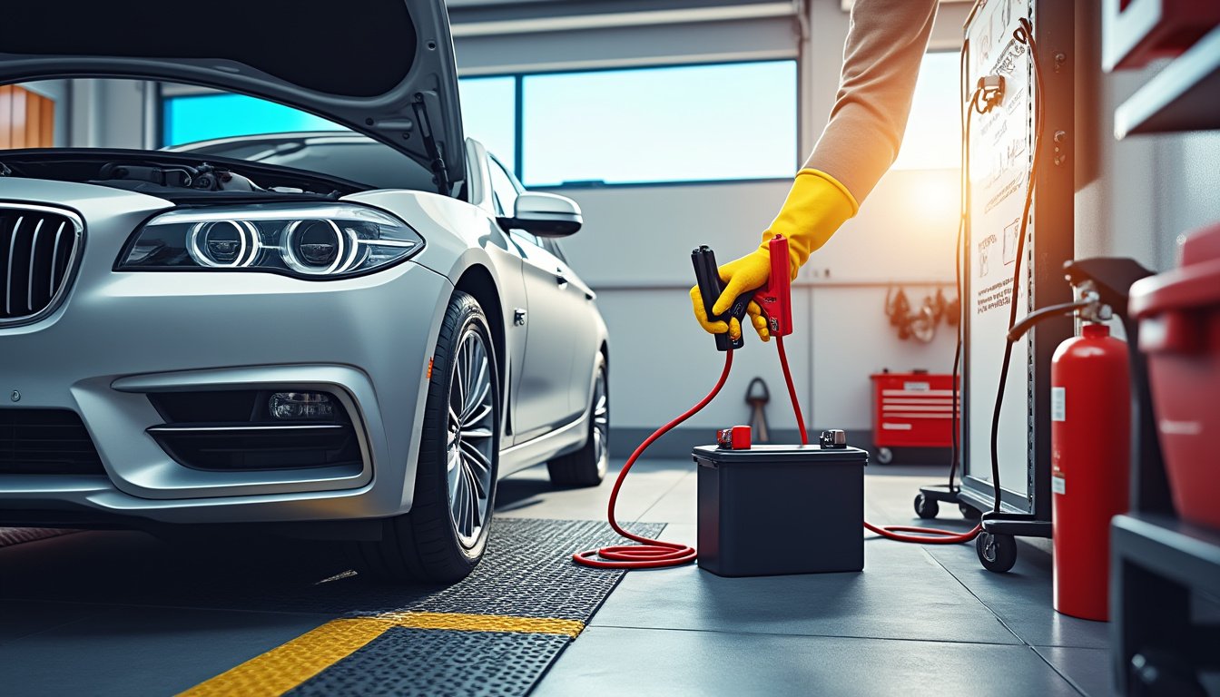 Comment recharger sa batterie de voiture correctement