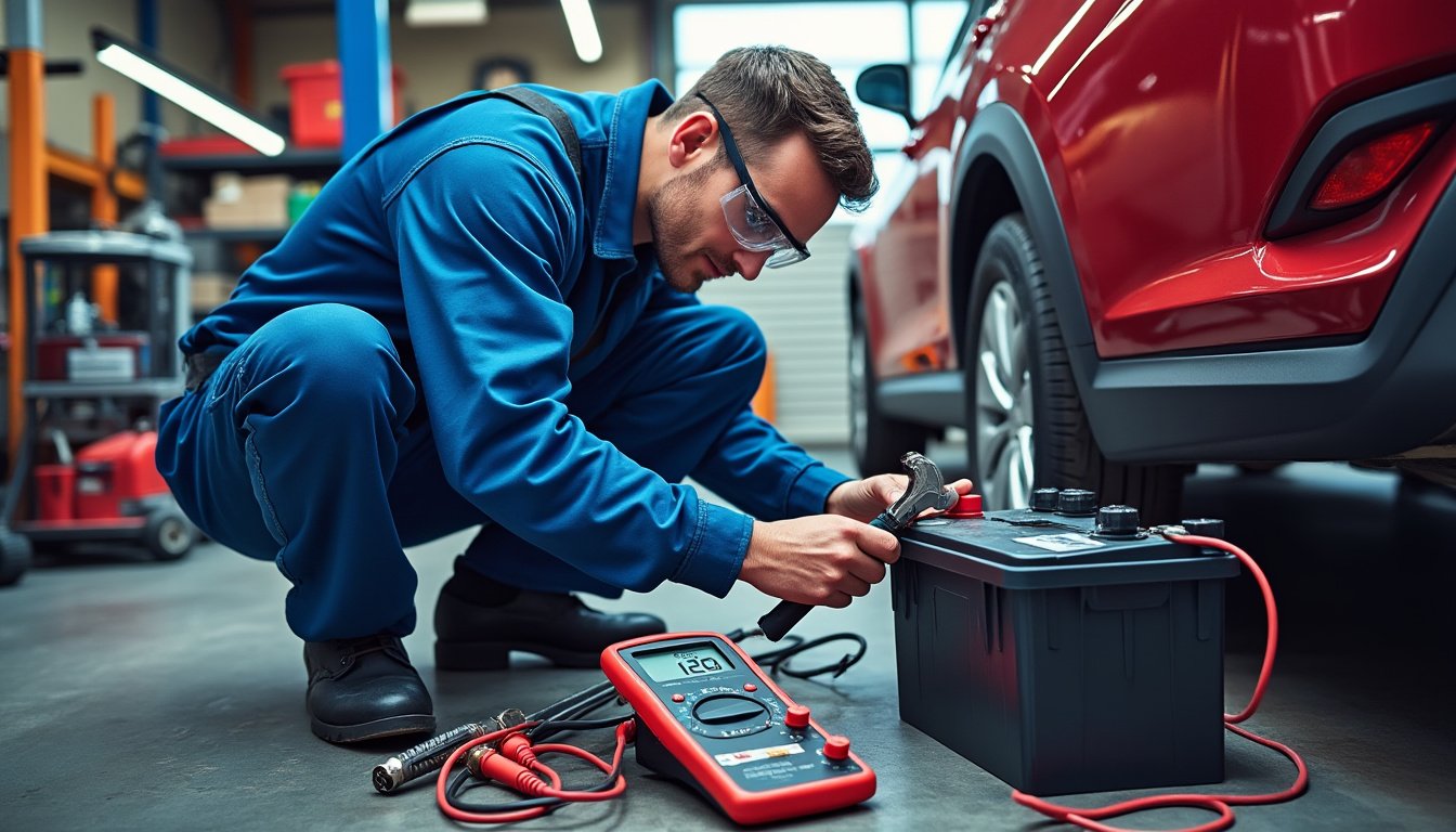 découvrez comment vérifier l'état de la batterie de votre voiture avec des étapes simples et des conseils pratiques pour éviter les pannes et prolonger sa durée de vie.