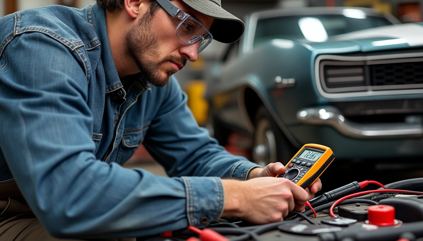 découvrez comment vérifier l'état de la batterie de votre voiture avec des conseils pratiques et des étapes clés pour assurer une performance optimale et éviter les pannes inattendues.