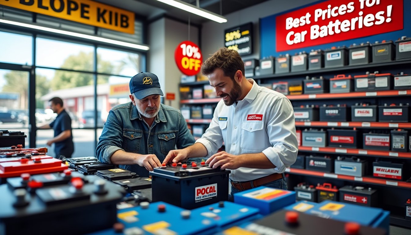 Où acheter une batterie de voiture au meilleur prix ?