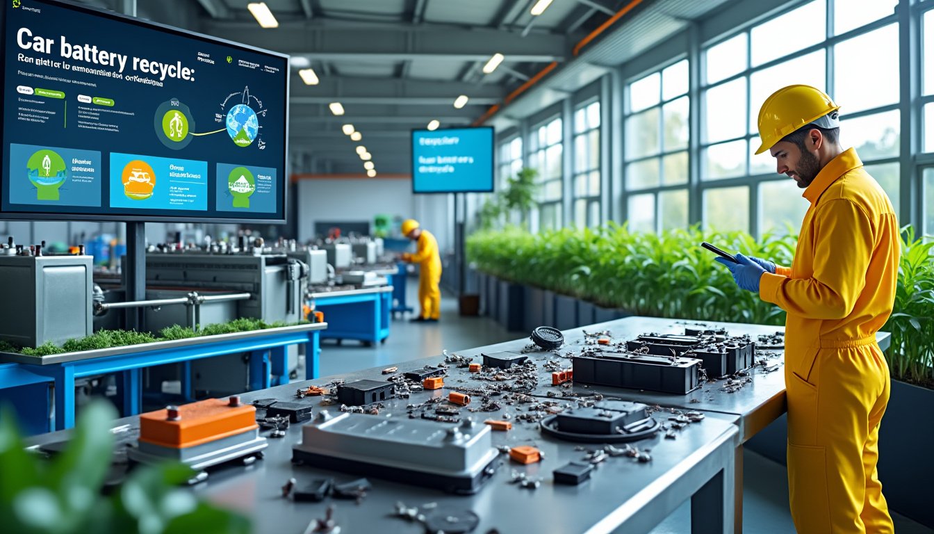 Recyclage des batteries de voiture : quelles solutions pratiques ?