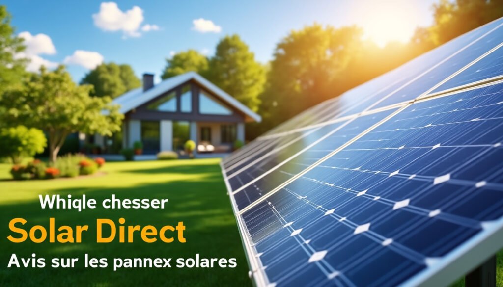 découvrez notre avis sur les panneaux solaires et pourquoi choisir solar direct. informez-vous sur les avantages, la qualité des produits et le service client exceptionnel de cette entreprise pour une transition énergétique réussie.