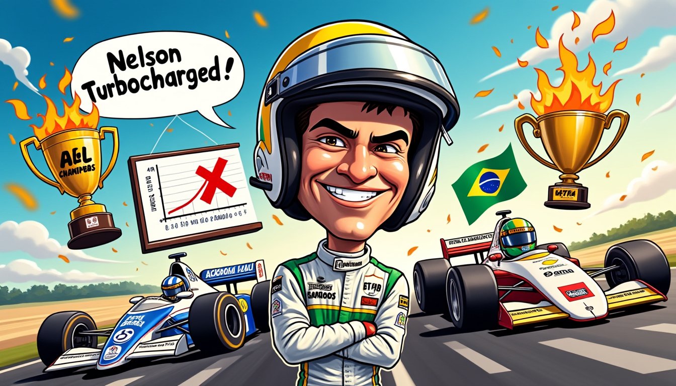 découvrez l'histoire fascinante de nelson piquet, un triple champion du monde de formule 1 dont le talent exceptionnel rivalise avec son audace provocatrice. plongez dans la carrière d'un pilote qui a su marquer les esprits par ses performances sur la piste et ses déclarations chocs.