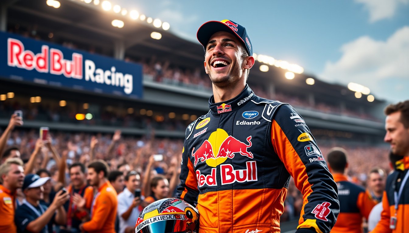 découvrez le parcours fascinant de daniel ricciardo, le pilote de formule 1 au sourire emblématique. plongez dans sa carrière tumultueuse, marquée par des moments de gloire et des défis inattendus, révélant l'homme derrière le volant.
