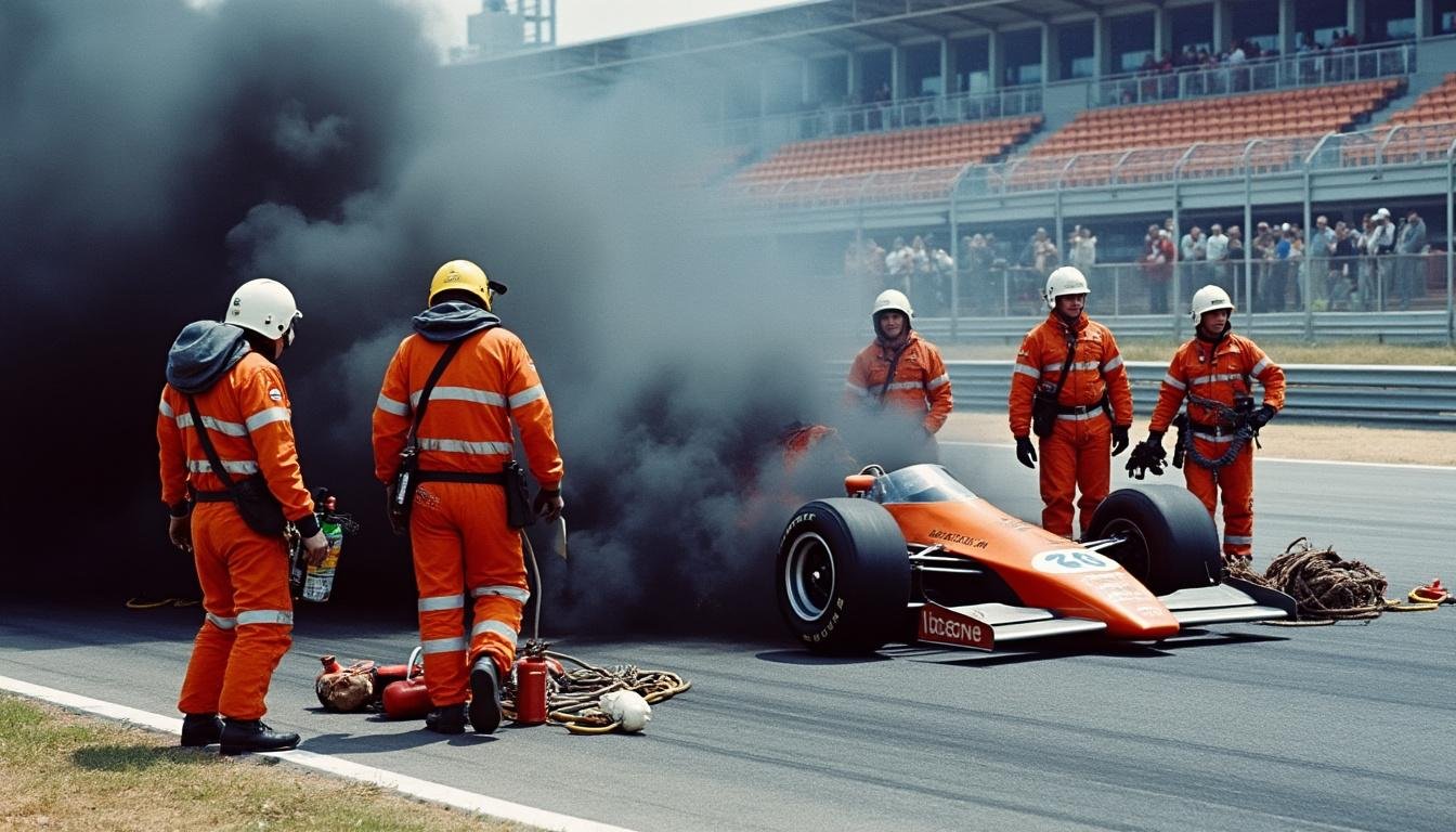de quoi est mort elio de angelis ? pilote de f1, il est décédé en 1986 après un crash d’essais au paul ricard, victime d’inhalation de fumées.