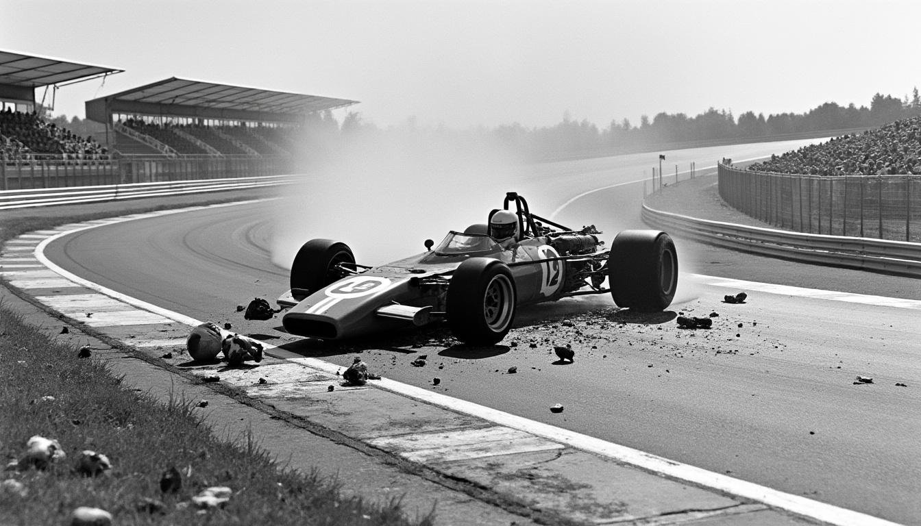 découvrez les causes du décès tragique de jochen rindt, ancien pilote de formule 1 et seul champion du monde sacré à titre posthume après un accident fatal lors des qualifications du grand prix d’italie en 1970.