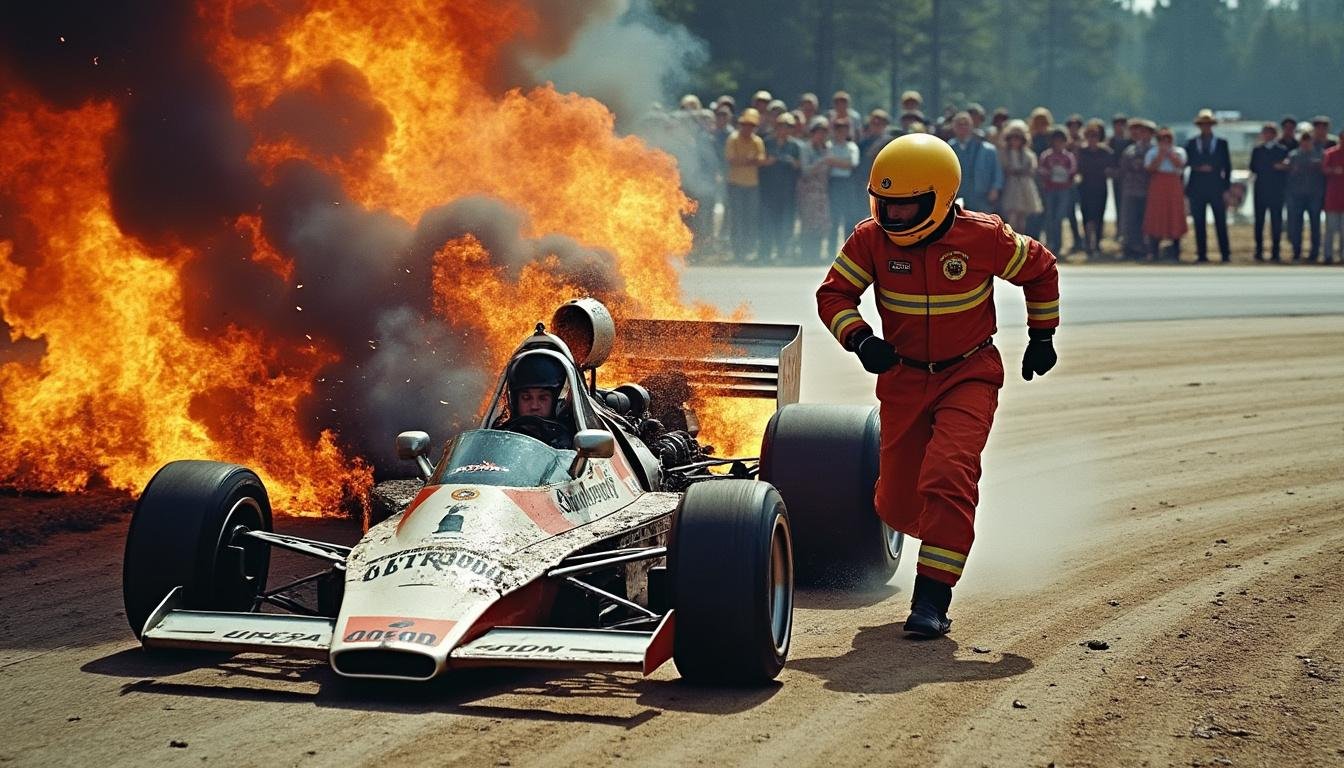 découvrez les circonstances tragiques qui ont conduit à la mort de roger williamson, un pilote de formule 1, lors d'une course mémorable. plongez dans l'histoire de cet événement marquant qui continue d'émouvoir les passionnés de sport automobile.