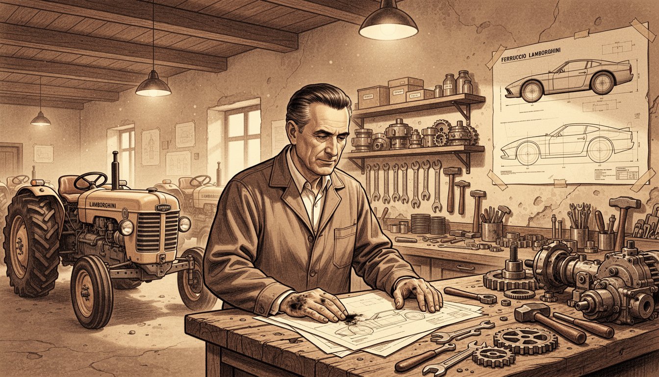 découvrez l'histoire fascinante de ferruccio lamborghini, l'homme visionnaire derrière la création de la marque automobile emblématique qui a révolutionné le monde des voitures de luxe.