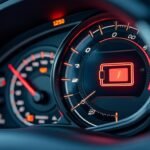 Pourquoi le voyant batterie s’allume-t-il après démarrage ?