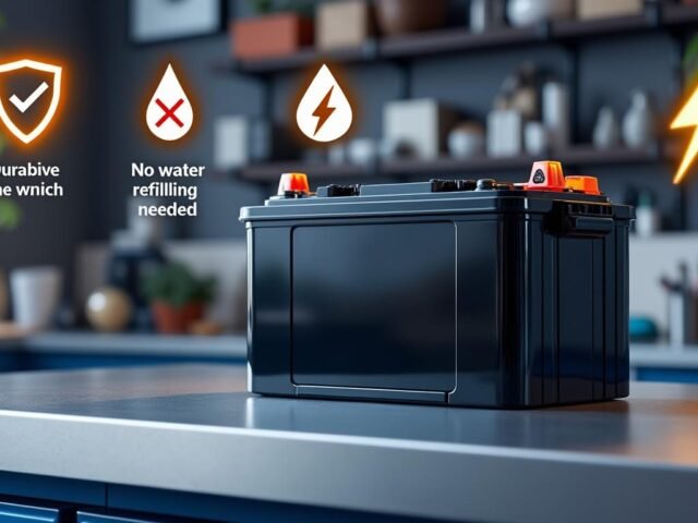 Quels sont les avantages des batteries sans entretien ?