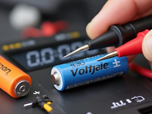 Comment vérifier la polarité d’une batterie ?