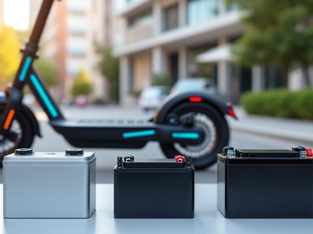 Quelle est la meilleure batterie pour scooter électrique ?