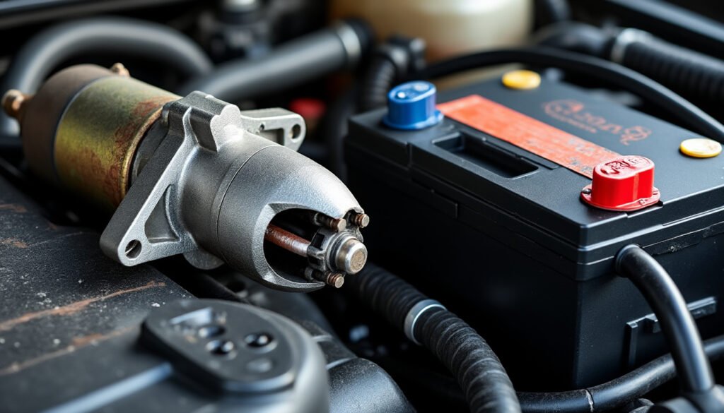 découvrez les raisons pour lesquelles un démarreur peut tourner lentement même avec une batterie neuve et apprenez comment résoudre ce problème efficacement.